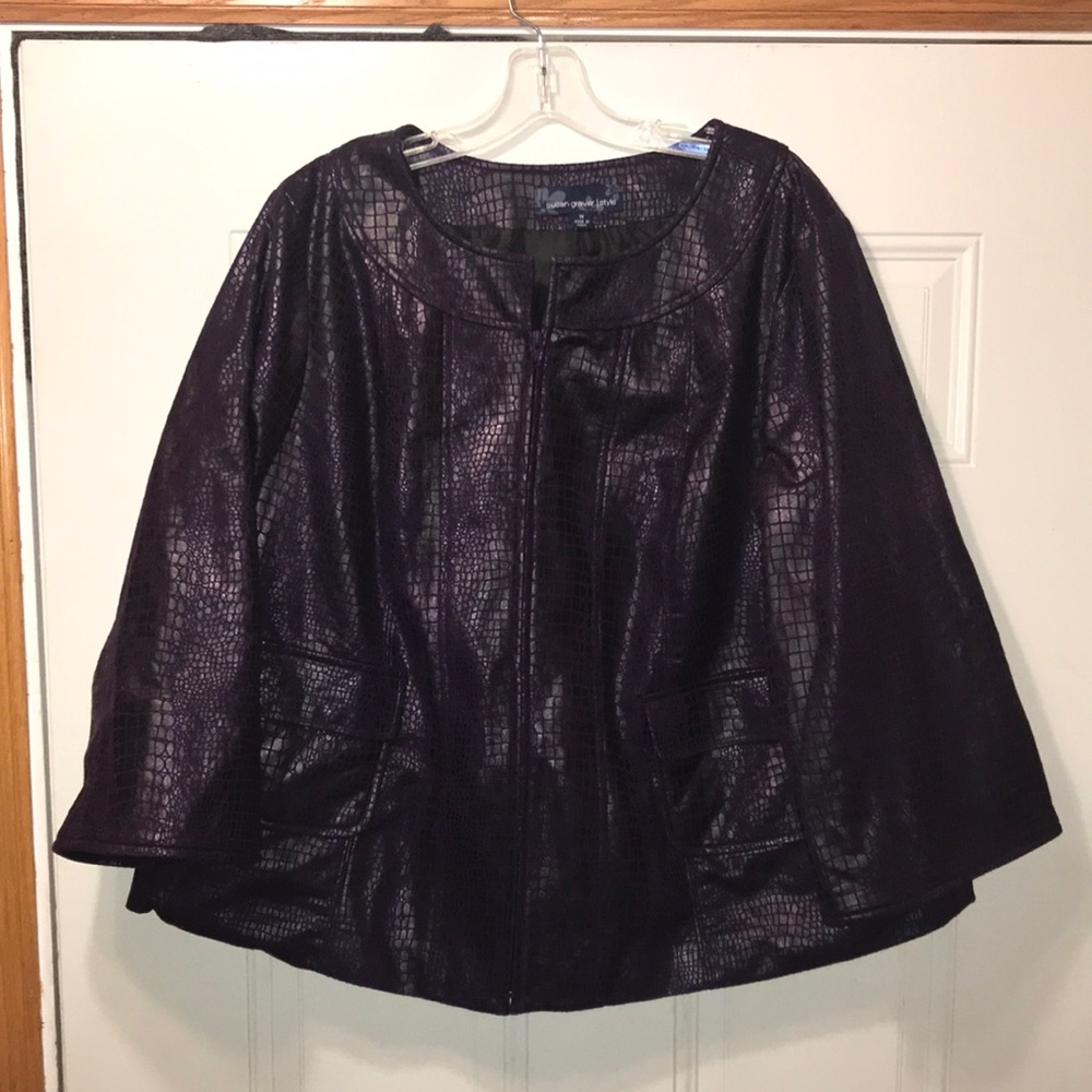 Susan Graver Jacket 1X
